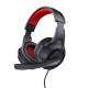 Trust 24785 auricular y casco Auriculares Alámbrico Diadema Juego Negro, Rojo